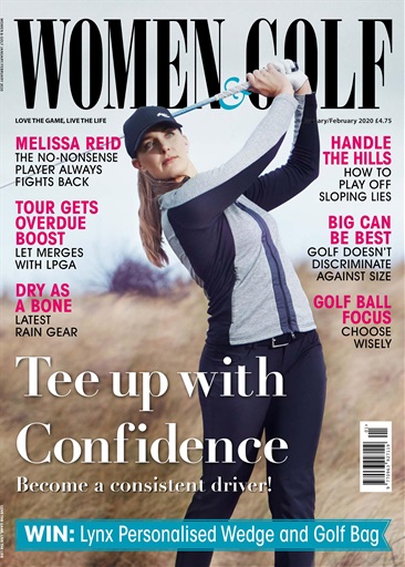 Jan Feb 2020 front cover Women and Golf